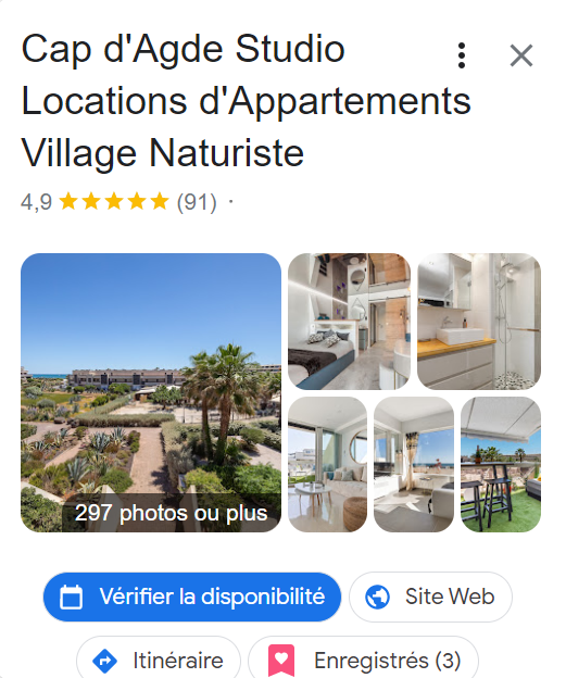 Locations appartements Cap d'Agde