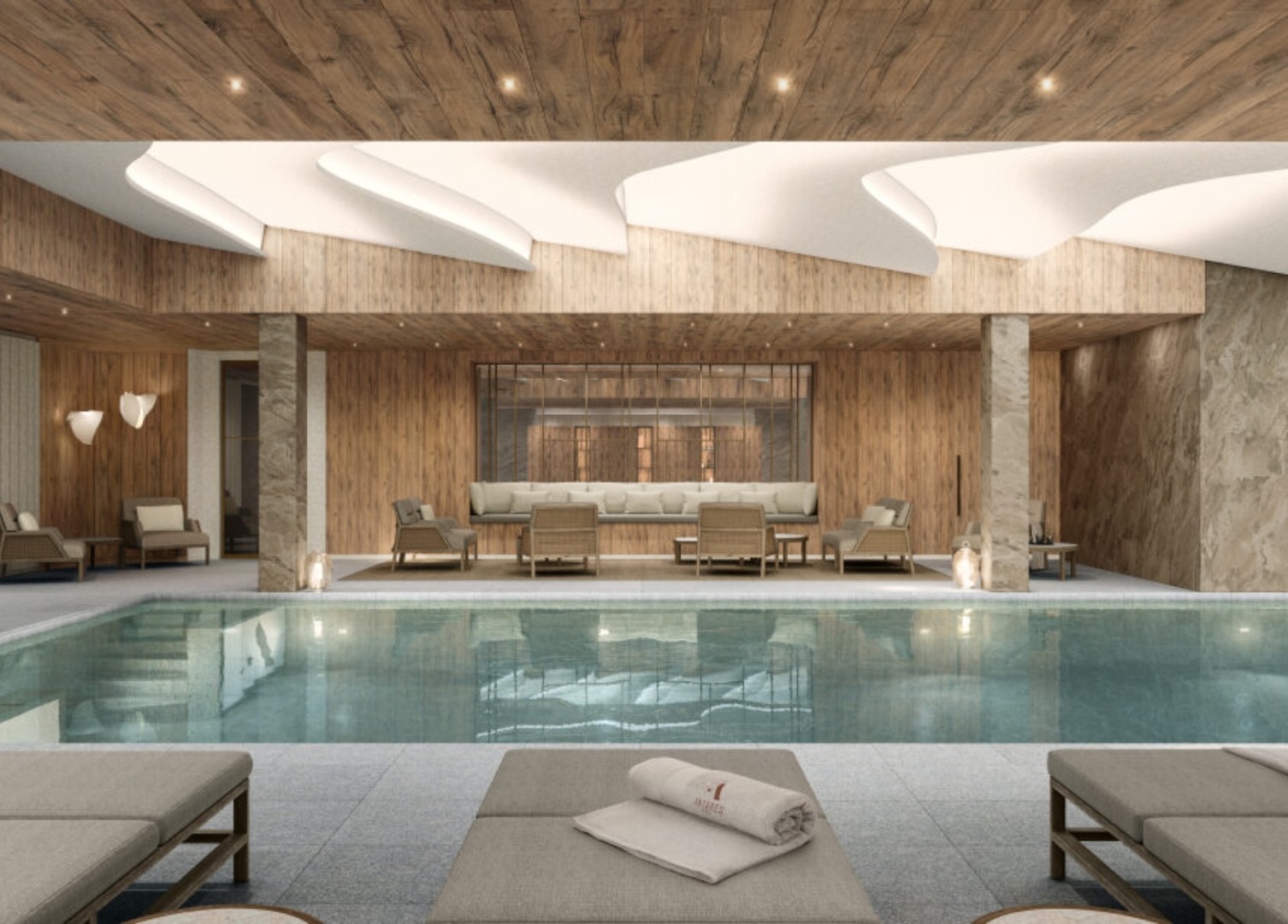 swimming pool antares meribel