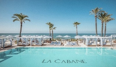 La Cabane Marbella – luxury beach club at Hotel Los Monteros