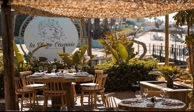 La Plage Casanis Marbella – elegant beach restaurant in Elviria