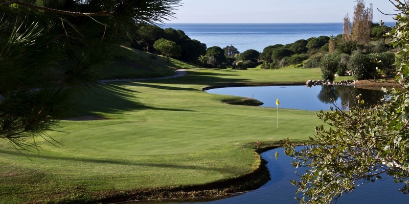 Cabopino Golf course in Marbella with coastal views and pine tree fairways