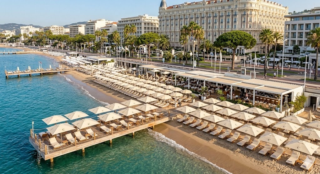 Plages privées de la Croisette