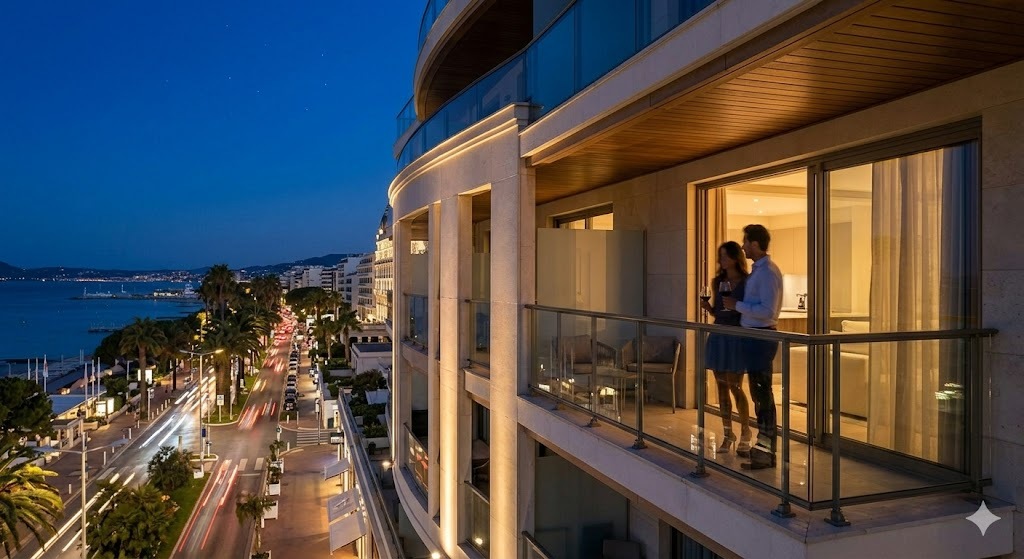 The comfort of a luxury apartment