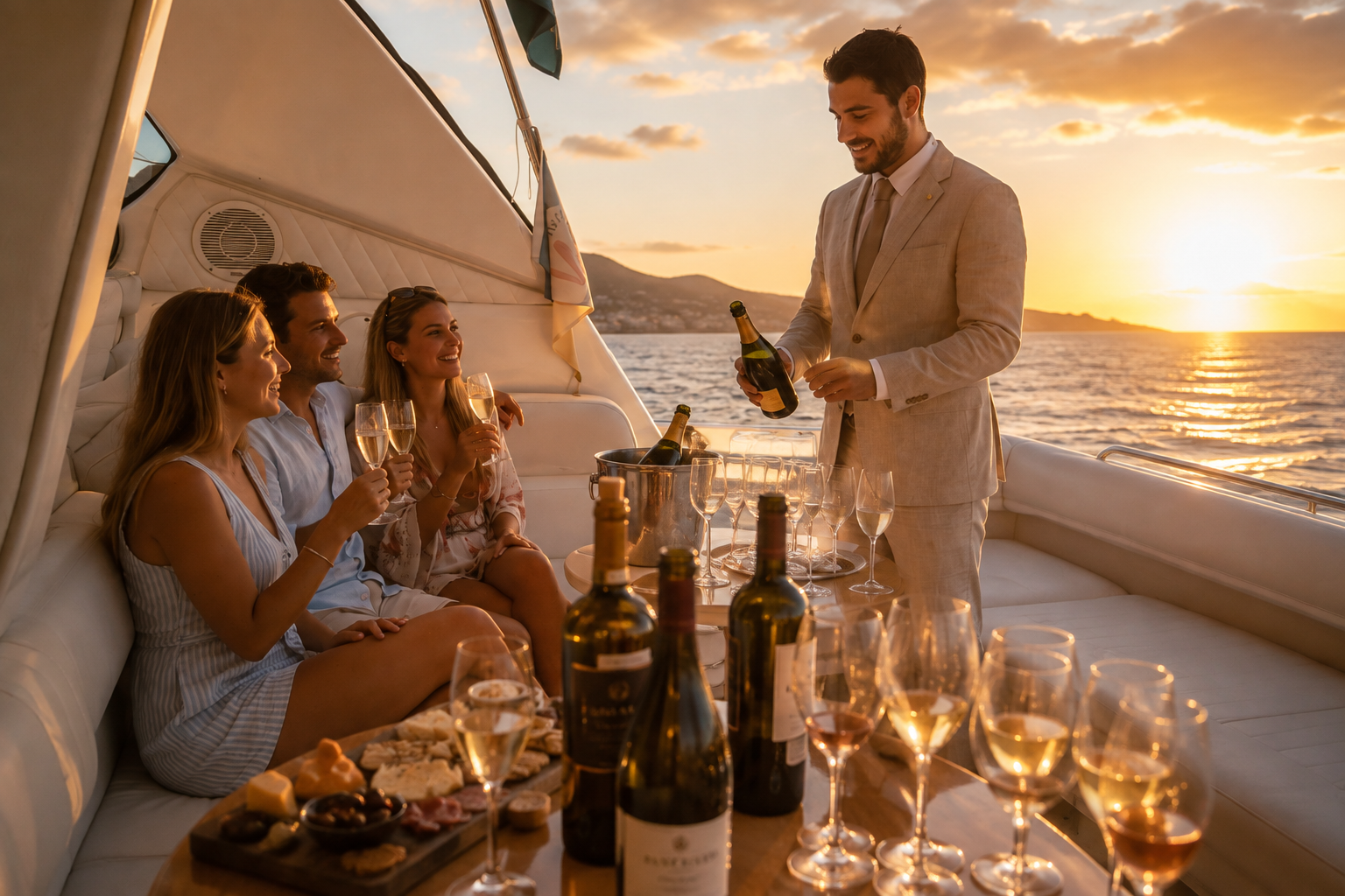 Prova de Vinhos no Mar