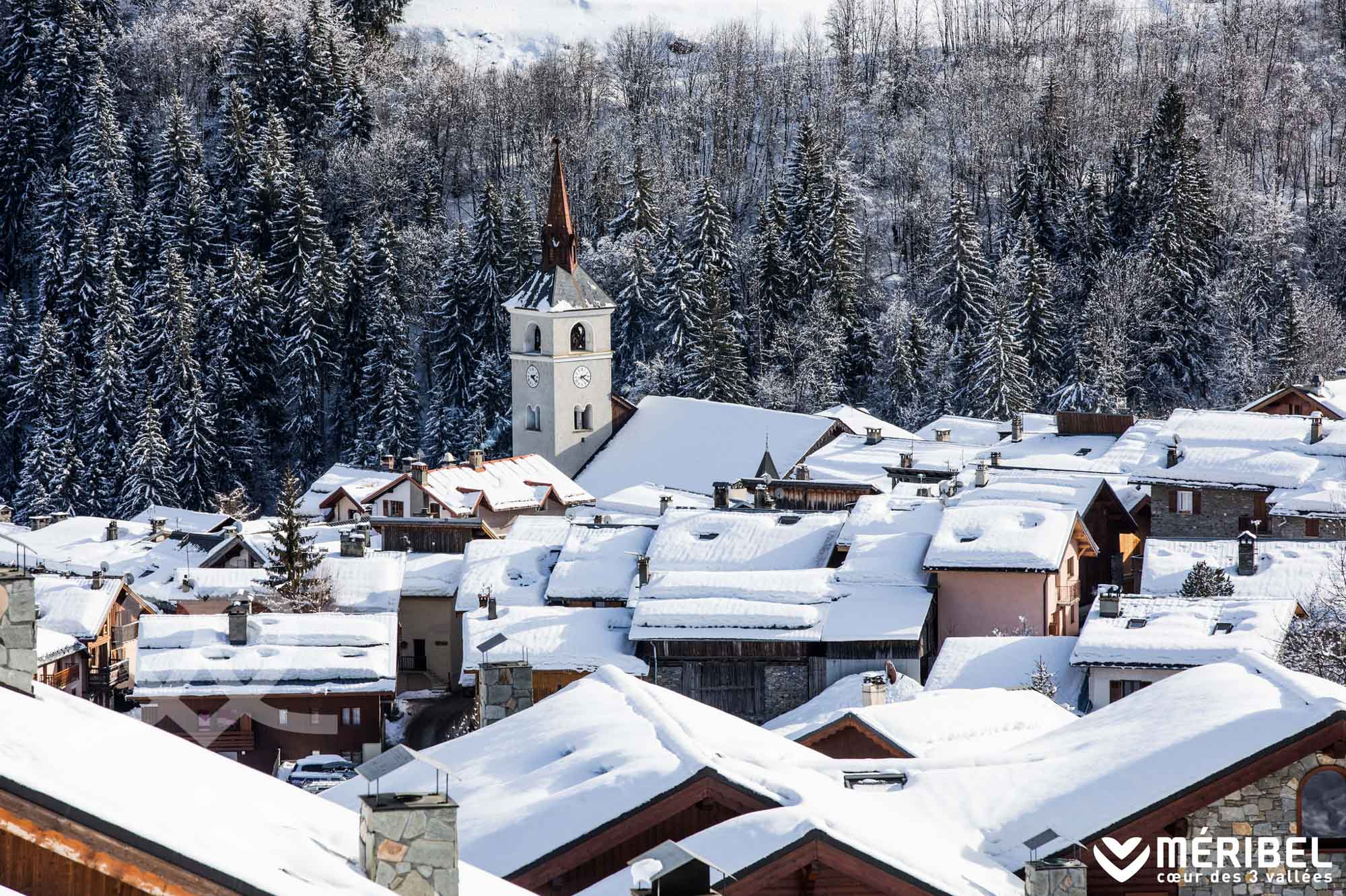 Meribel Les Allues authentic village savoyard French alps