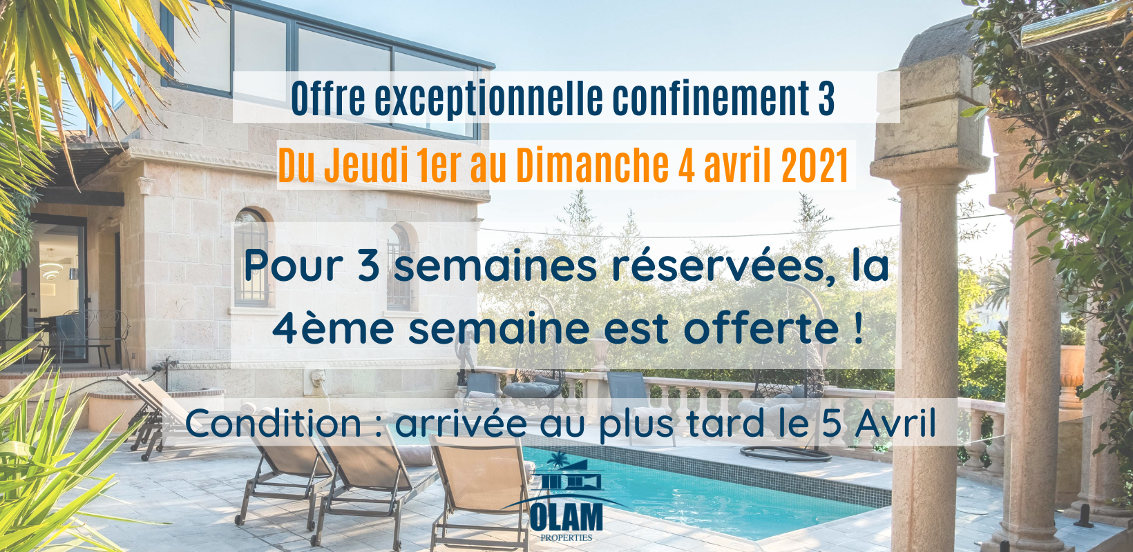 Offre exceptionnelle Olam Properties Cannes